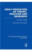 Adult Education as Theory, Practice and Research
