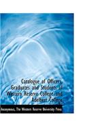 Catalogue of Officers, Graduates and Students of Western Reserve College and Adelbert College