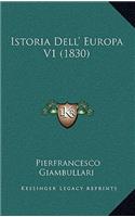 Istoria Dell' Europa V1 (1830)