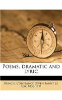 Poems, Dramatic and Lyric