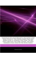Articles on Screenplays by Leigh Brackett, Including