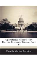 Operations Report, 4th Marine Division