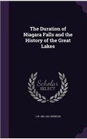 The Duration of Niagara Falls and the History of the Great Lakes