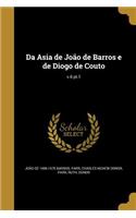 Da Asia de Joao de Barros E de Diogo de Couto; V.6 PT.1