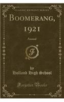 Boomerang, 1921: Annual (Classic Reprint)