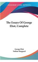 Essays Of George Eliot, Complete