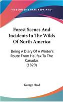 Forest Scenes And Incidents In The Wilds Of North America: Being A Diary Of A Winter's Route From Halifax To The Canadas (1829)