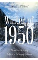 Winter of 1950: Womb to Serenity, Life Is a Bumpy Road(English)