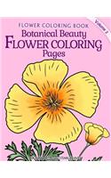 Botanical Beauty Flower Coloring Pages