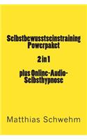 Selbstbewusstseinstraining Powerpaket 2in1 plus Online-Audio-Selbsthypnose