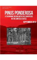 Pinus ponderosa: A Taxonomic Review With Five Subspecies in the United States