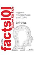 Studyguide for Communication Research by Hocking, John E., ISBN 9780321088079