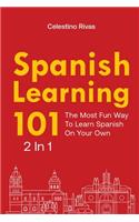 Spanish Learning 101 2 In 1