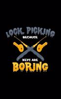Lock Picking because keys are boring