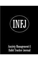 Infj: Anxiety Management & Habit Tracker Journal for Myers Briggs Personality