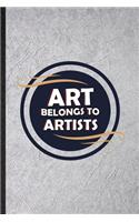 Art Belongs to Artists