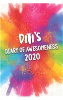 Diti's Diary of Awesomeness 2020