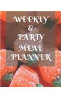 Weekly Meal & Party Planner