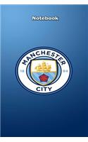 Manchester City Design 23 Notebook For Man City Fans and Lovers: Lined Notebook / Journal Gift, 120 Pages, 6x9, Soft Cover, Matte Finish