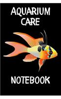 Aquarium Care Notebook