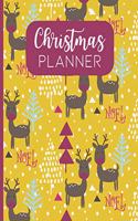 Christmas Planner: Ultimate Organizing Journal for a Stress-Free Holiday! Track Shopping, Gifts, Parties, Movies to Watch, Recipes ... and so much MORE! 8 x 10 100 - P