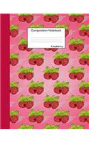 Raspberry Composition Notebook