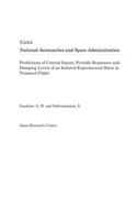 Predictions of Control Inputs, Periodic Responses and Damping Levels of an Isolated Experimental Rotor in Trimmed Flight
