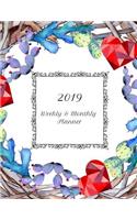 2019 Weekly & Monthly Planner