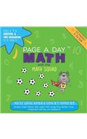 Page a Day Math Addition & Math Handwriting Book 5 Set 2: Practice Writing Numbers & Adding 8 to Numbers 0-5