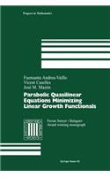 Parabolic Quasilinear Equations Minimizing Linear Growth Functionals