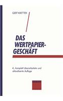 Das Wertpapiergeschäft