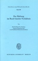 Zur Haftung Im Bund-Lander-Verhaltnis