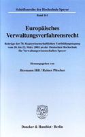 Europaisches Verwaltungsverfahrensrecht