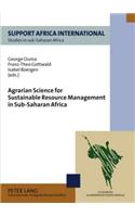 Agrarian Science for Sustainable Resource Management in Sub-Saharan Africa