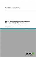 Aktive Rechnungsabgrenzungsposten Damnum, Disagio bei Darlehen