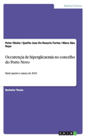 Occurençia de hiperglicaemia no concelho do Porto Novo