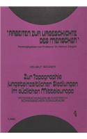 Zur Topographie Jungsteinzeitlicher Siedlungen Im Suedlichen Mitteleuropa