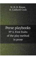 Perse playbooks № 4. First fruits of the play method in prose