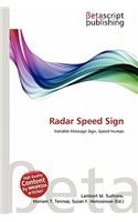 Radar Speed Sign: (English)