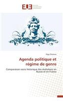 Agenda Politique Et Regime de Genre: (Omn.Univ.Europ.)