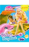 Sticker Story Book - Barbie In A Mermaid Tale