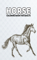 Horse Coloring Book For Adults