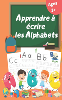 Apprendre à écrire Les alphabets: livre d'écriture maternelle pour apprendre a écrire . Petite Section / Grande Section. pour Apprendre et progresser ... +3 ans ... lettres majuscule