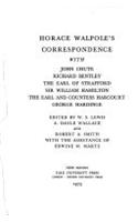 The Yale Editions of Horace Walpole's Correspondence, Volume 35