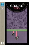 NIV, Charm Bible Collection, Leathersoft, Purple