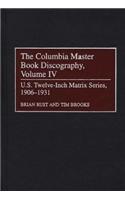 The Columbia Master Book Discography, Volume IV