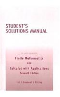 Students Solutions Manual to Accompany Finite Mathematics and Calculus with Applications: Seventh Edition