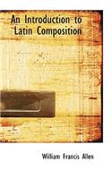 An Introduction to Latin Composition