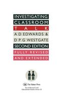 Investigating Classroom Talk: (Studies in Mathematics Education Series)