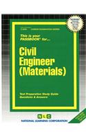 Civil Engineer (Materials)